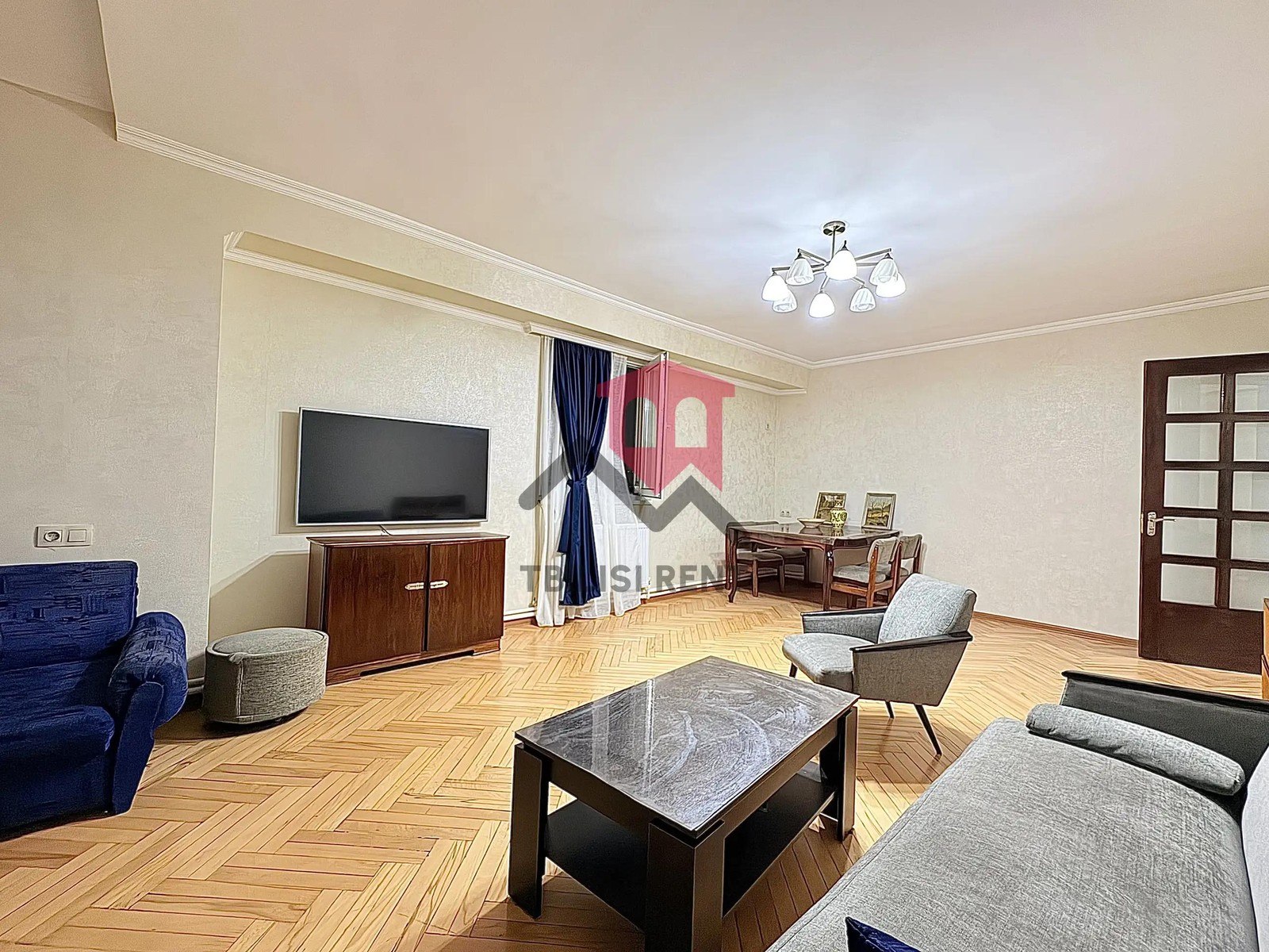 3-комнатная квартира в Тбилиси, Ваке, фото 2
